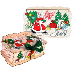 Подарок Шкатулка «Весёлый Новый год» 5611